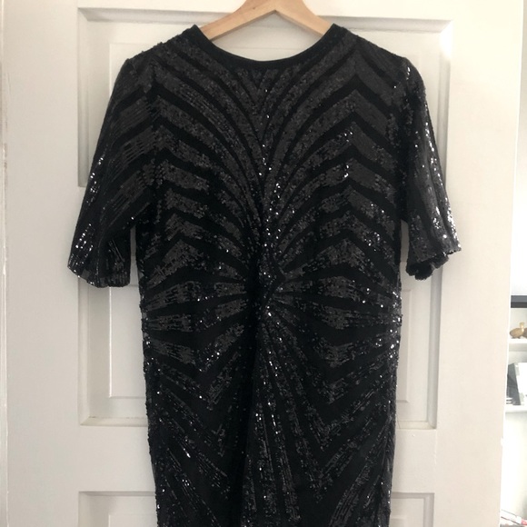 Story of Lola ASOS Sequin T-Shirt Dress - Picture 5 of 6